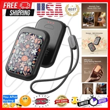 Magnetic Rechargeable Hand Warmers 2 Pack, Card-Style Electric AI Hand Warmer...