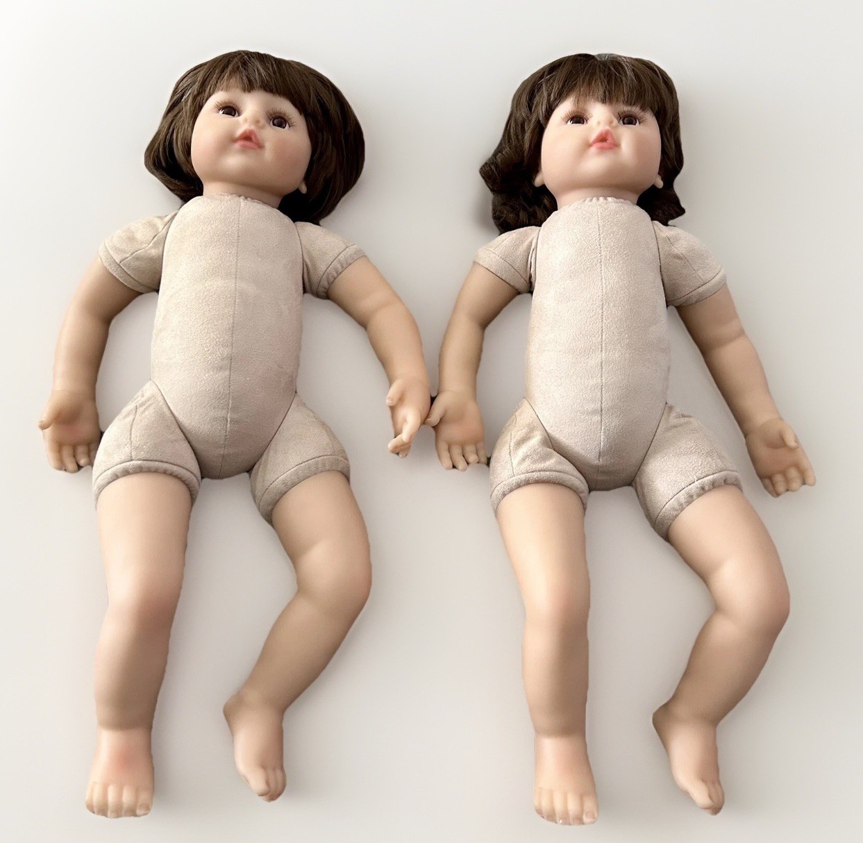 Zero-Pam TWINS Reborn Boy/Girl Realistic Silicone Babies w/EXTRAS! Christmas!!