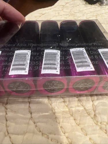6 New SHE S.he Makeup Lipstick #10 Hot Wink SEALED SALE! - 第 2/5 張圖片