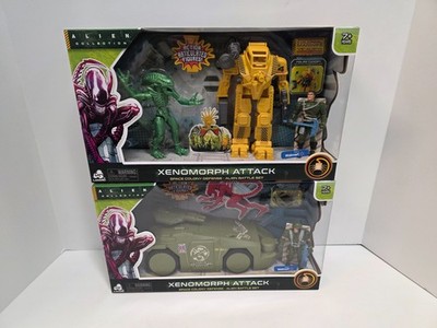 Alien Collection Xenomorph Attack Space Colony Defense - Alien Battle Set of 2