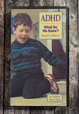 ADHD: What Do We Know? (1992 VHS) Russell A. Barkley - Rare 90s Guilford Video