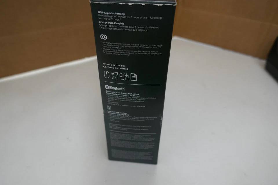 Logitech MX Ergo Plus Advanced Wireless Trackball Mouse – USB-C Rechargeable - Image 4 of 4