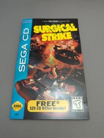 * Surgical Strike (Sega CD) Complete CIB 