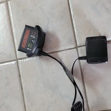 Black  Decker LCS1620 20V Lithium Battery Charger FOR LBXR20