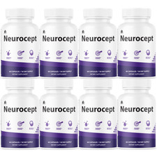Neurocept Brain Supplement Advanced Formula Support Pills Official - 8 Bottles
