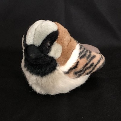 House Sparrow - Plush Soft Toy 5'' by K&M International 2003 NO SOUND