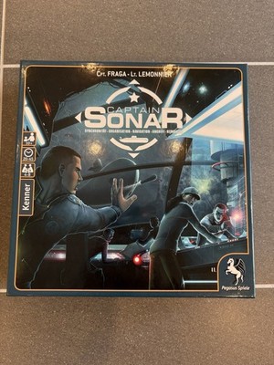 Captain Sonar   DEUTSCHE Erstausgabe (Quadratische Box)   WIE NEU