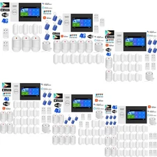 B21 Tuya APP WiFi+4G Sim Card Wireless Wired Home Security Alarm Burglar System