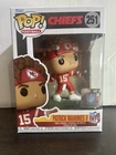 Patrick Mahomes II Football NFL Kansas City Chiefs Funko Pop 251 with Protector