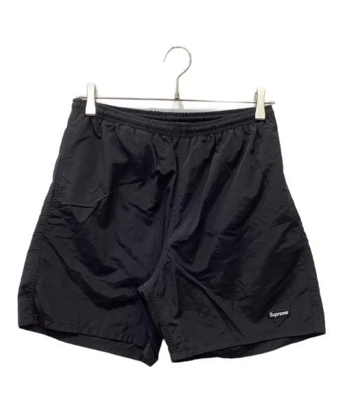 Short d'eau Supreme nylon homme noir 5