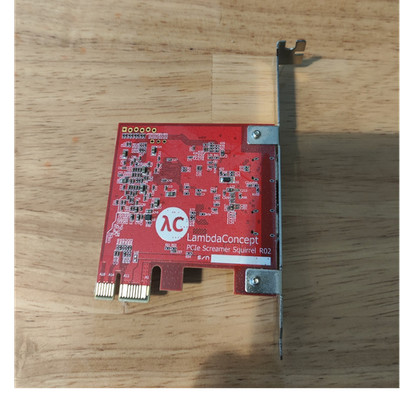 LambdaConcept PCIe Screamer Squirrel R02 PCIe x1 DMA PCIleech FPGA