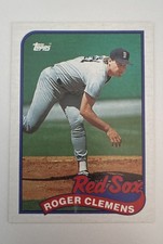 Roger Clemens 1989 Topps - Boston Red Sox #450