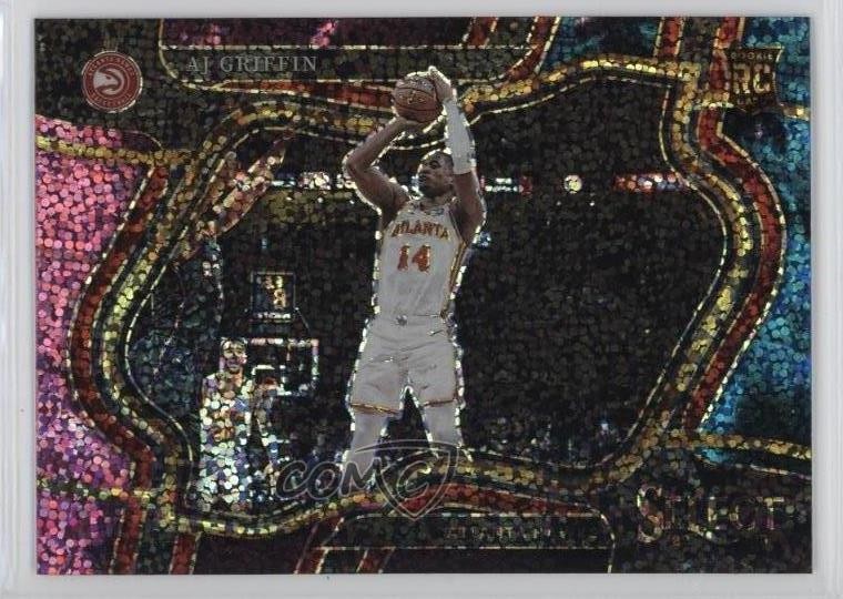 2022-23 Panini Select Courtside Cosmic Prizm AJ Griffin #274 01uy