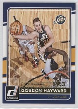 2015-16 Panini Donruss Points 34/193 Gordon Hayward #151 1n1