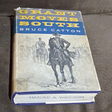 Grant Moves South Bruce Catton Hardcover Original Civil War Militaria