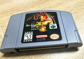 N64 Game For Nintendo 64  Batman Killer Instinct gold