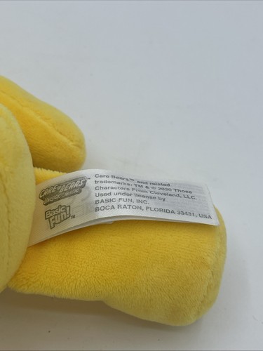Rare 2020 Yellow Funshine Bear Plush 10" Care Bears Unlock the Magic Basic Fun - Picture 6 of 6