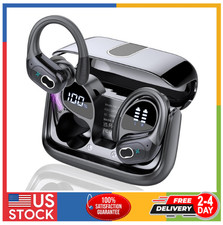 Wireless Earbuds 75Hrs Bluetooth 5.4 Headphone Sport, 2025 Bluetooth Earbuds Ste