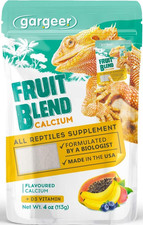 4Oz All Reptile Calcium with Vitamin D3, Phosphorus-Free, Ultrafine Powder. Pure