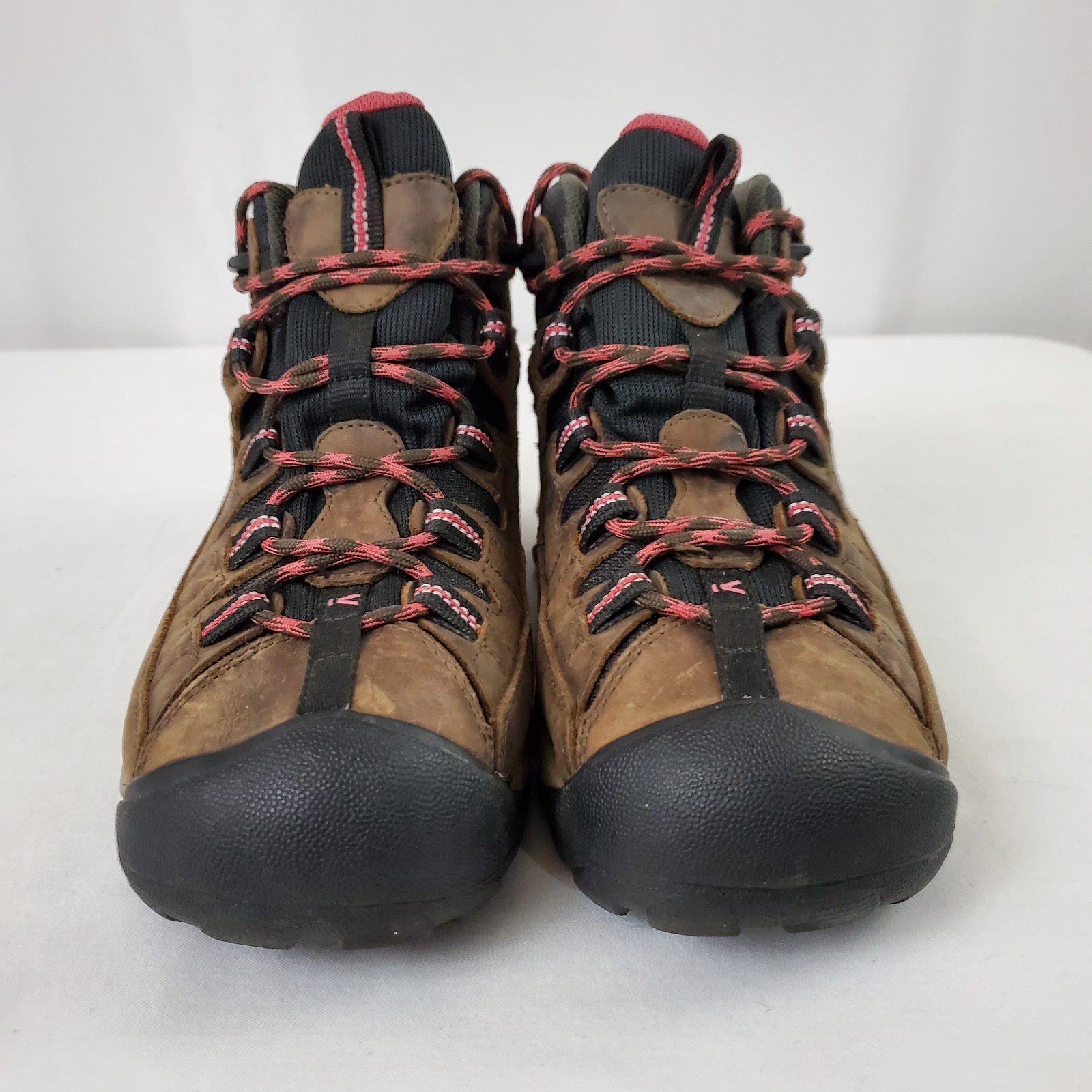 Stivali da trekking Keen Targhee II impermeabili medi da donna taglia 10 rosa marrone 1011522