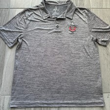 Fanatics Florida Panthers Stanley Cup Playoffs 2021 Polo Shirt Gray Men’s L NHL