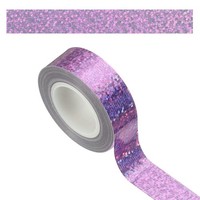 1 Rolle Prismenband, Dekorationsband FüR Bastelarbeiten, Helllila