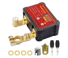 Side Post Remote Battery Disconnect Switch 12V 240A, Cars Battery Cut-off Switch