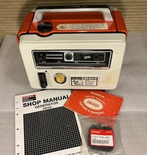 Vintage Honda EM400  portable generator  Clean ! Owners And Service Manual, Tool