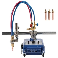 Uimoso Track Torch Burner 2"-30"/Min 0.2"-4" Straight Line Gas Cutting Machine