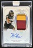 2022 Panini Flawless Collegiate Breece Hall RC Patch Rookie Auto #/25 Cyclones