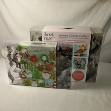 Sweet Elite Stainless Steel Cookie Cutters set Animals 17 Christmas 14 New