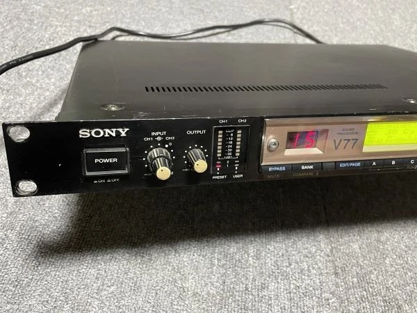 SONY DPS-V77 Multi-Effect Processor w/ Power Cable Tested Japan FedEx GS03 5.0 - Image 3 of 4