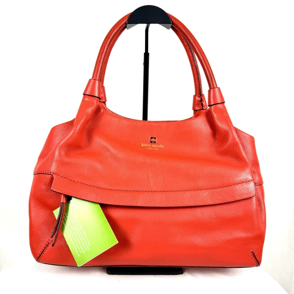 Сумочка Kate Spade Stevie кожаная сумочка Grant Park красная герань 615 сумочка с бирками - Изображение 2 из 4