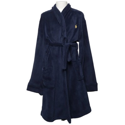 Polo Ralph Lauren, Bademantel, Größe: 147/163, Blau, Polyester, Fleece #nU3