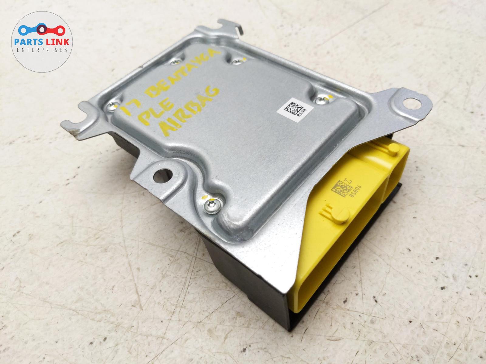 2016-2020 BENTLEY BENTAYGA CRASH DATA SRS CONTROL MODULE RESTRAINT BRAIN