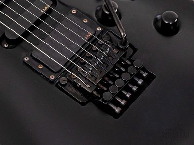 1995 ESP Custom Shop Horizon-Custom SSH Superstrat Black Satin w