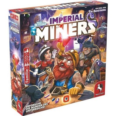 Imperial Miners Kennerspiel von Pegasus für 1-5 Spieler ab 10 Jahren DE Neu OVP
