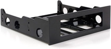 .Com 3.5" to 5.25" Front Bay Adapter - Mount 3.5" HDD in 5.25" Bay - Ha