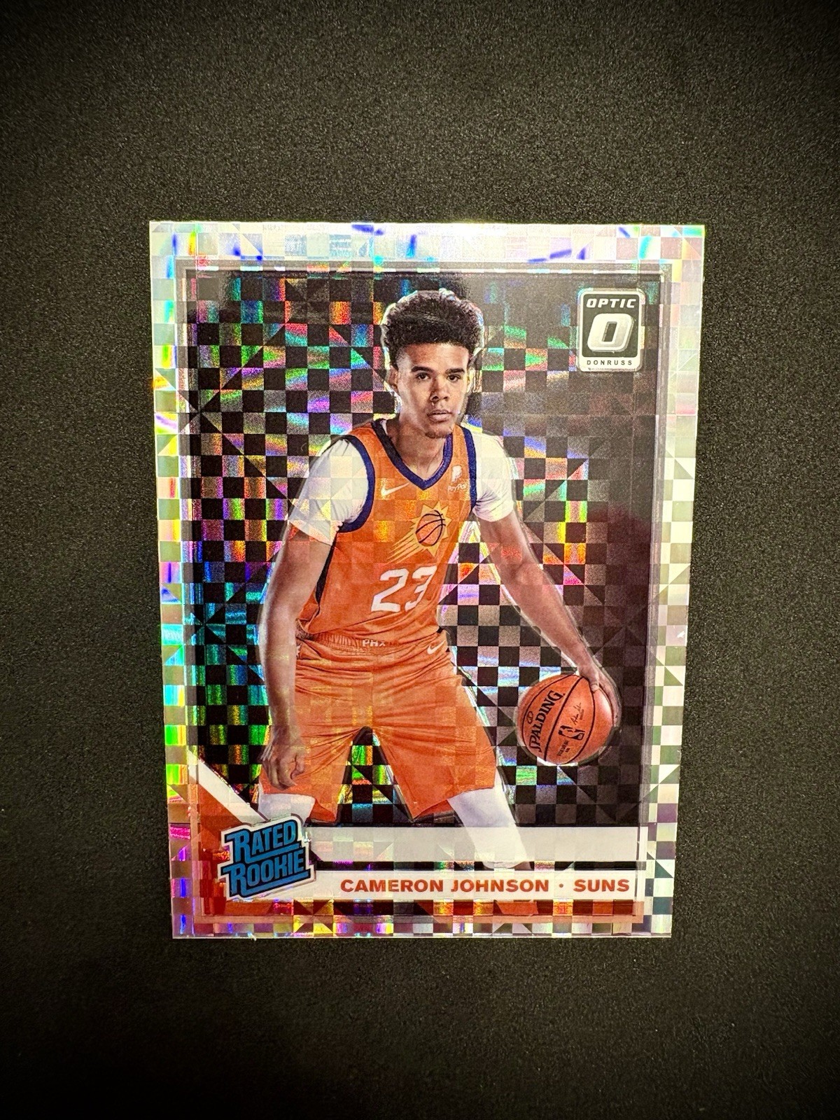 2019-20 Donruss Optic CAMERON JOHNSON Checkerboard Rookie Card RC #200