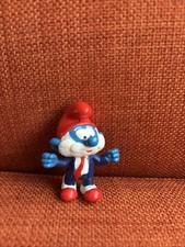 Football Papa Smurf Coach Smurf Figure (Schleich 20804