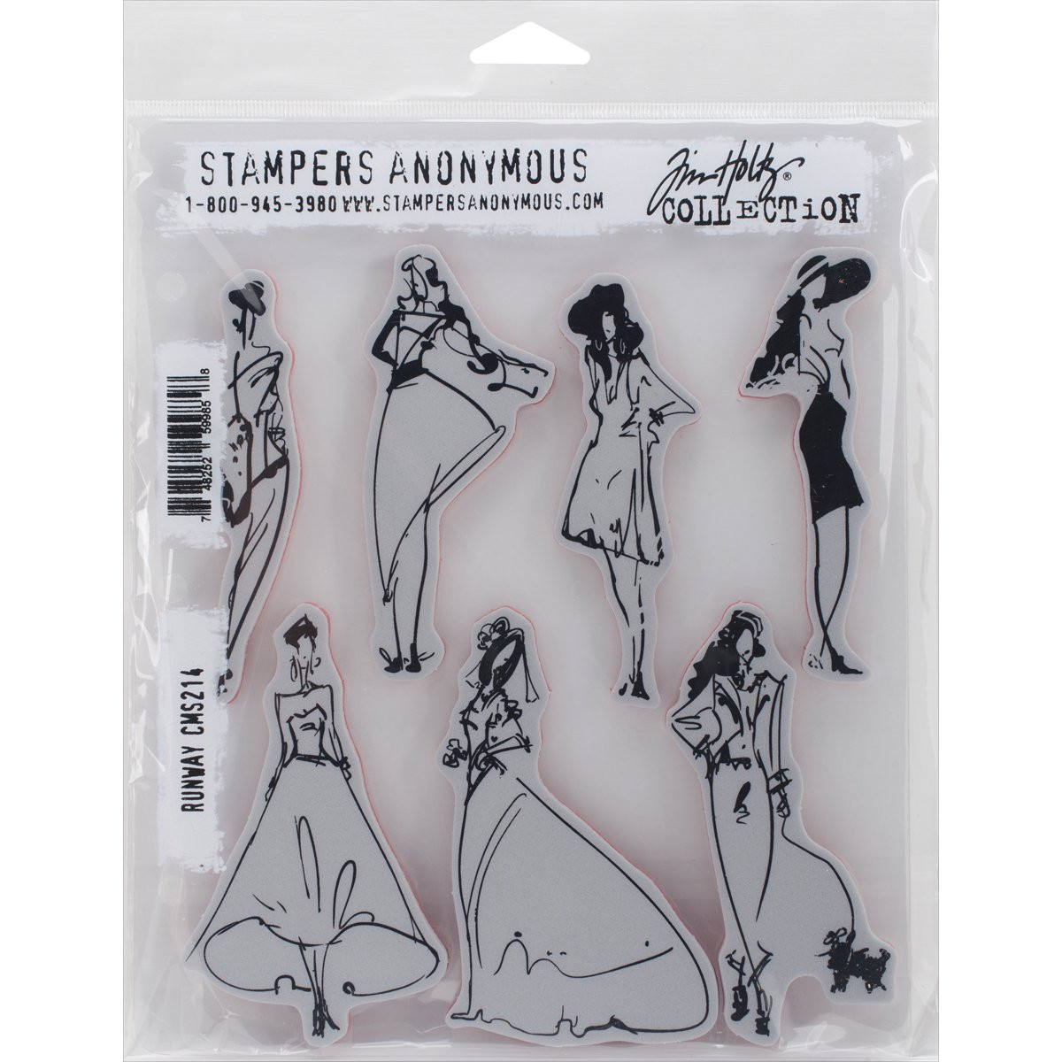 Stampers Anonymous Tim Holtz Cling Stamps 7
