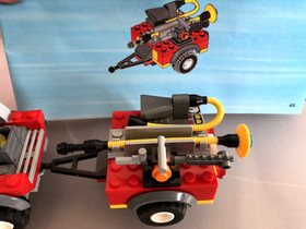 LEGO CITY: Fire Plane (4209), 100% Complete set with manuals and figures, no box