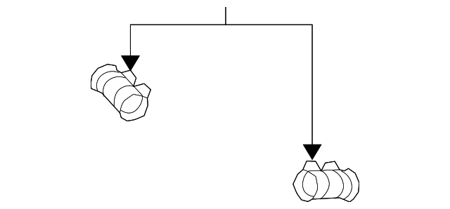 Abrazadera de resonador genuina 1K0-253-141-M Foto 4 de 4