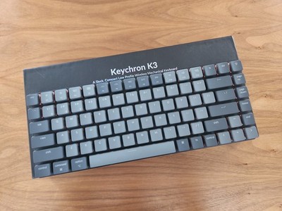 Keychron K3 (v1) Super Slim Low-Profile Mechanical Keyboard - Linear Keyswitches