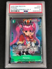 One Piece 2025 Perona OP09-034 Holo PSA 10