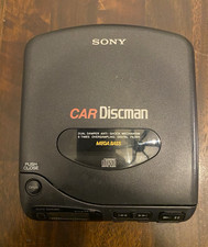 Sony Discman D-802K Portable CD Player Anti-Shock Mega Bass Black 1993