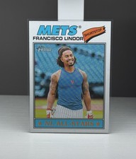 2026 Topps Heritage Francisco Lindor NL All-Star Image Variation SP #146 NY Mets