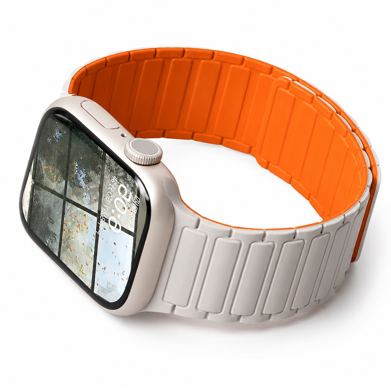 Cinturino in silicone magnetico per Smart Watch Ultra 2 foto 5