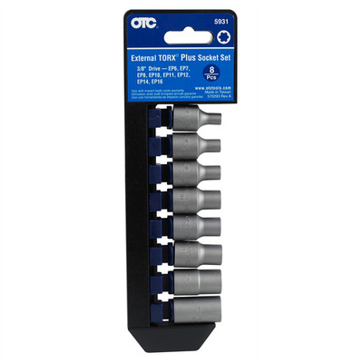 OTC Tools 5931 External Torx PLUS Socket Set, 8-Piece