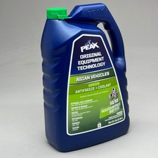 PEAK Asian Vehicles Antifreeze Coolant 50/50 Green 1 Gallon PAGB53-01